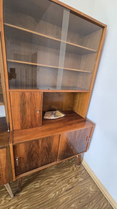 Meblościanka, komoda, barek, meble PRL z lat 70tych