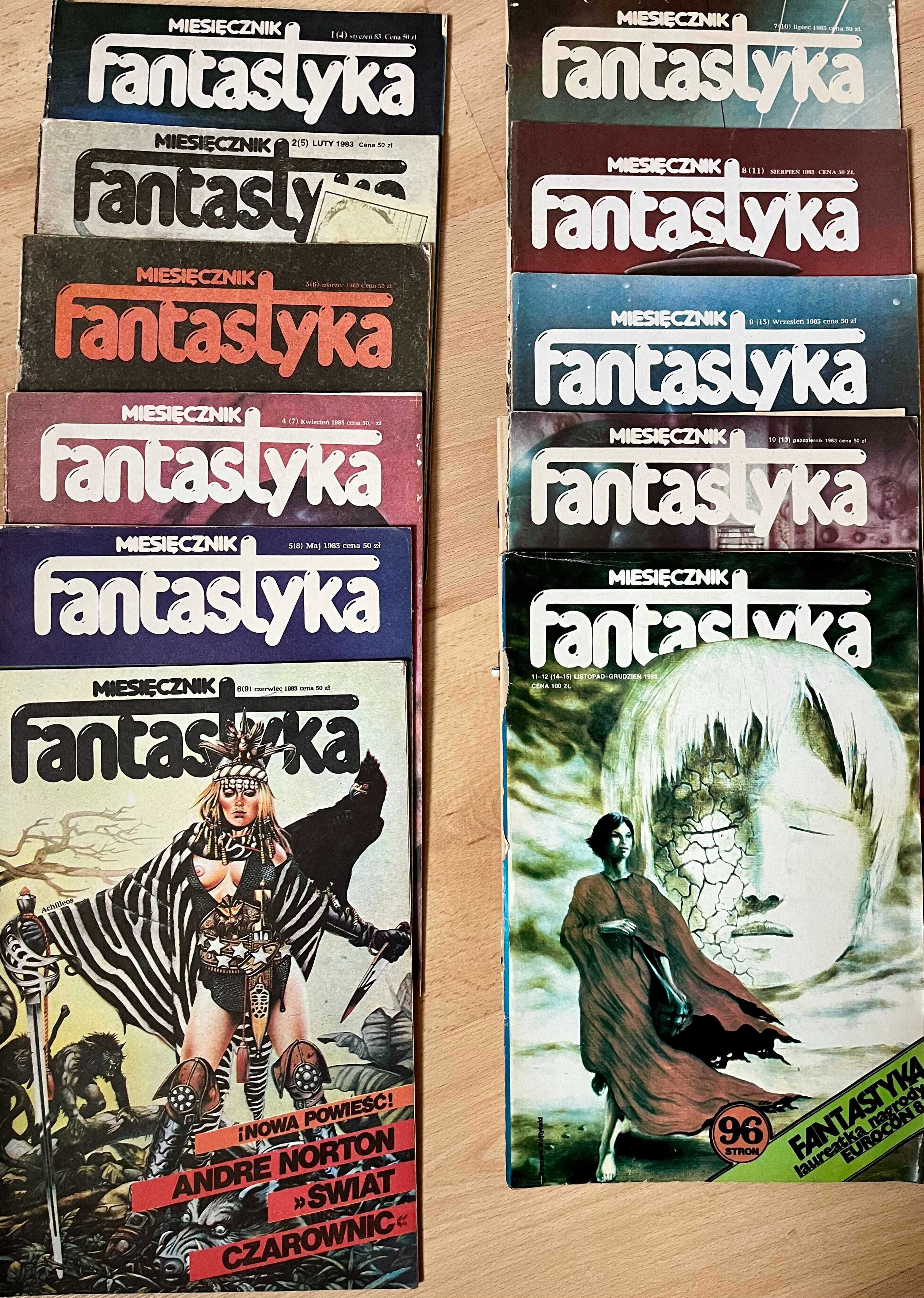 Miesięcznika Fantastyka Rocznik 1983