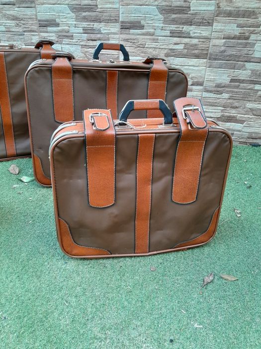 Malas de viagem vintage anos 70