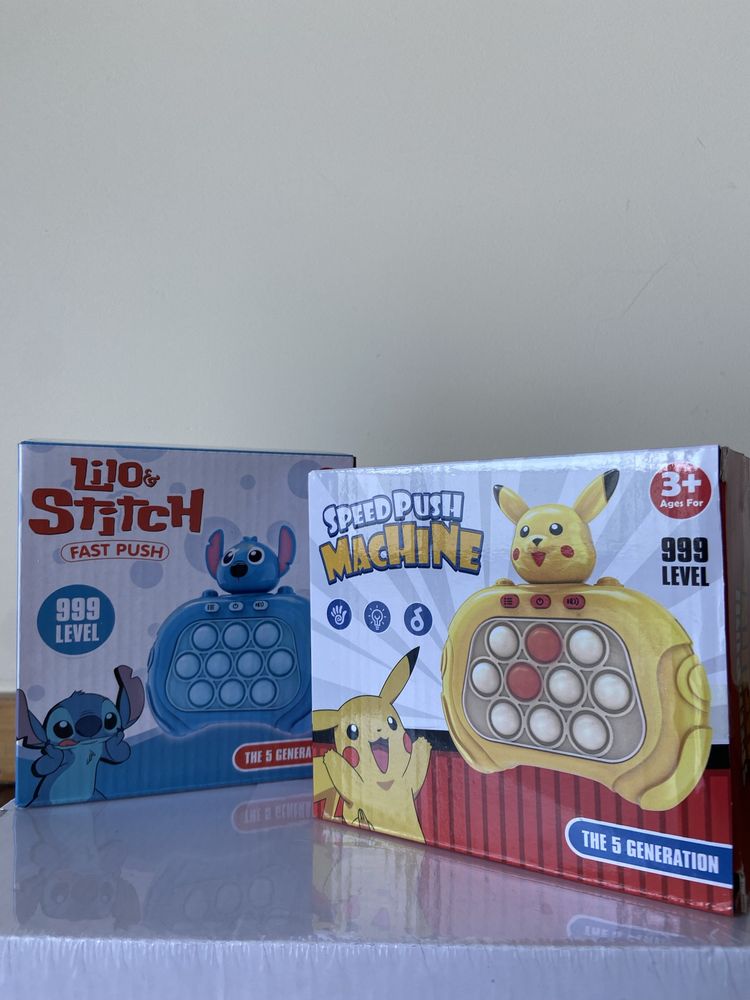 Jogos de memória crianca do stitch e pikachu