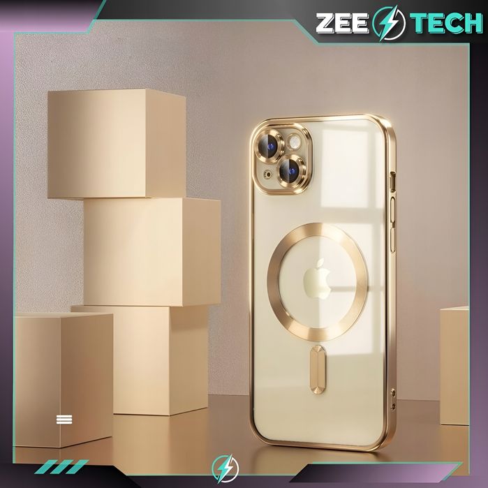 Etui Do Iphone 13 | 14 Magsafe Case Pokrowiec Obudowa Osłona +Szkło