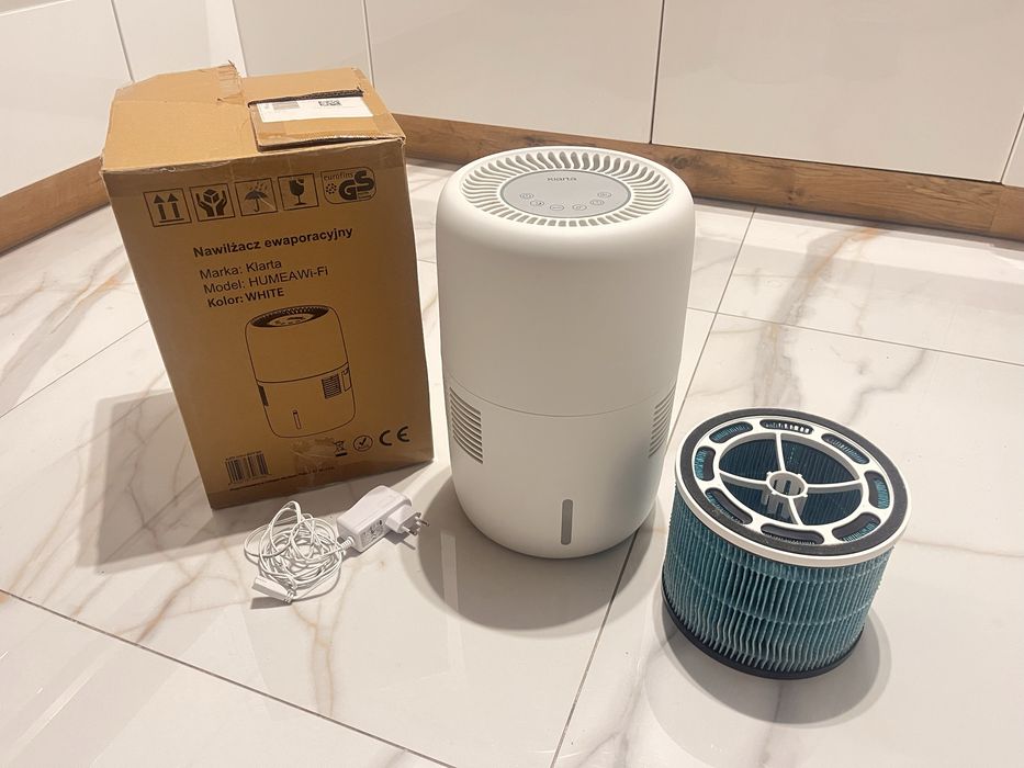 Jak NOWY Nawilżacz ewaporacyjny KLARTA Humea