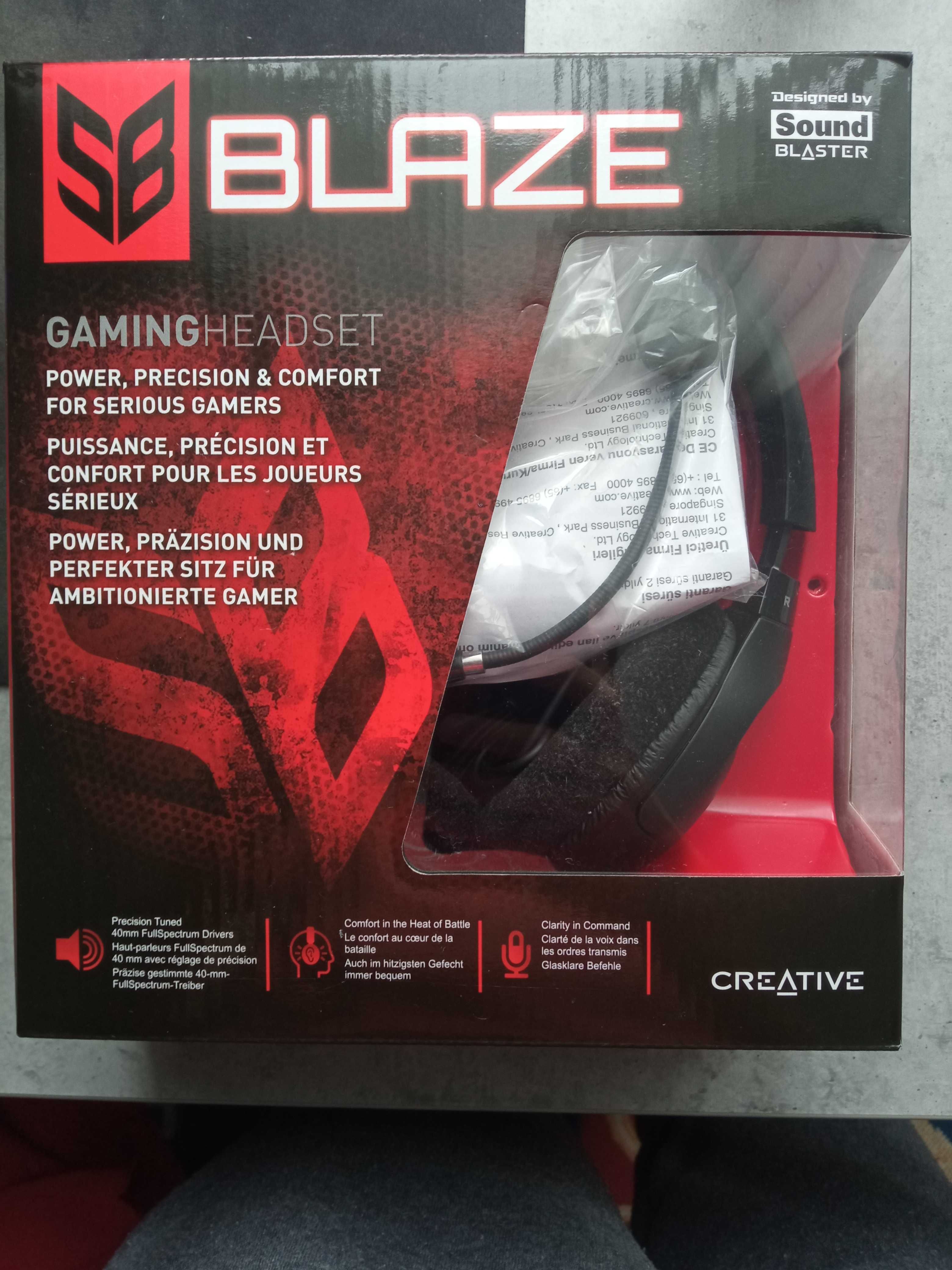 Słuchawki Creative Sound Blaster Blaze (czarne)