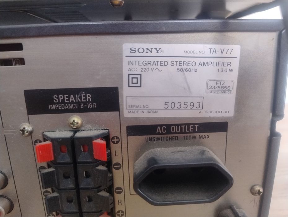 Zestaw Sony TA-V77 ST-V77L