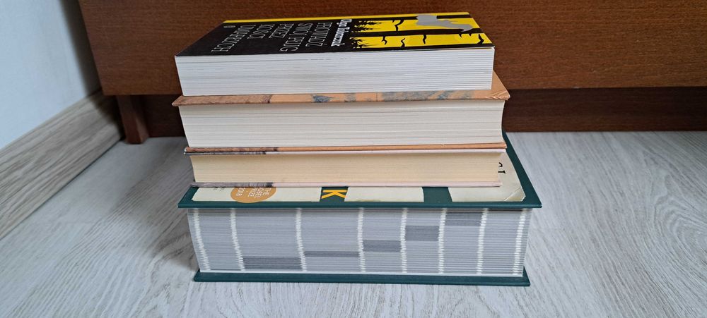 4x Tokarczuk Księgi Jakubowe Prowadź swój pług Empuzjon Podróż Ludzi