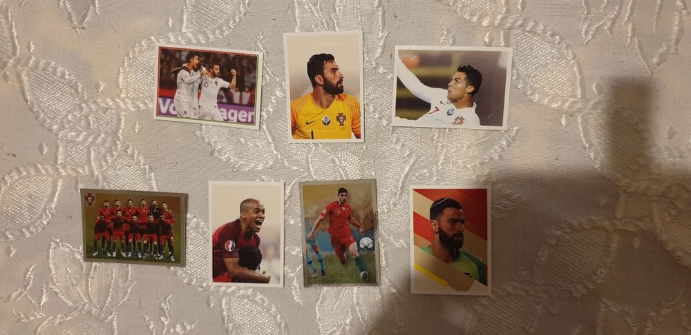 cromos seleção portuguesa futebol - Fome de vencer
