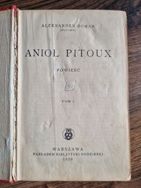 Aleksander Dumas Anioł Pitoux 1928 antyk (OJCI ANIOŁ PITOUX POWIE