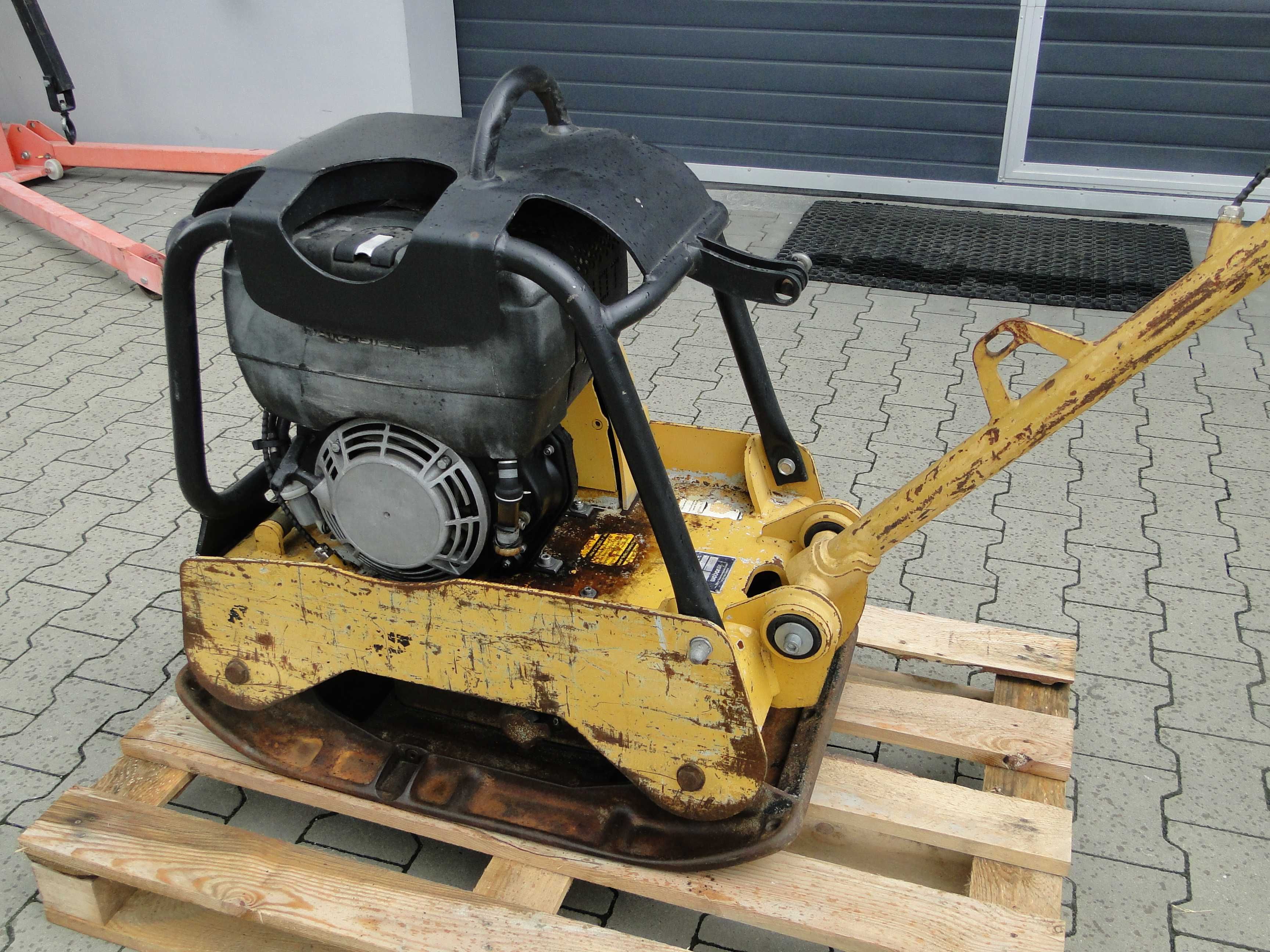 Zagęszczarka gruntu WEBER CR4 HATZ 250kg WACKER BOMAG REWERS Germany
