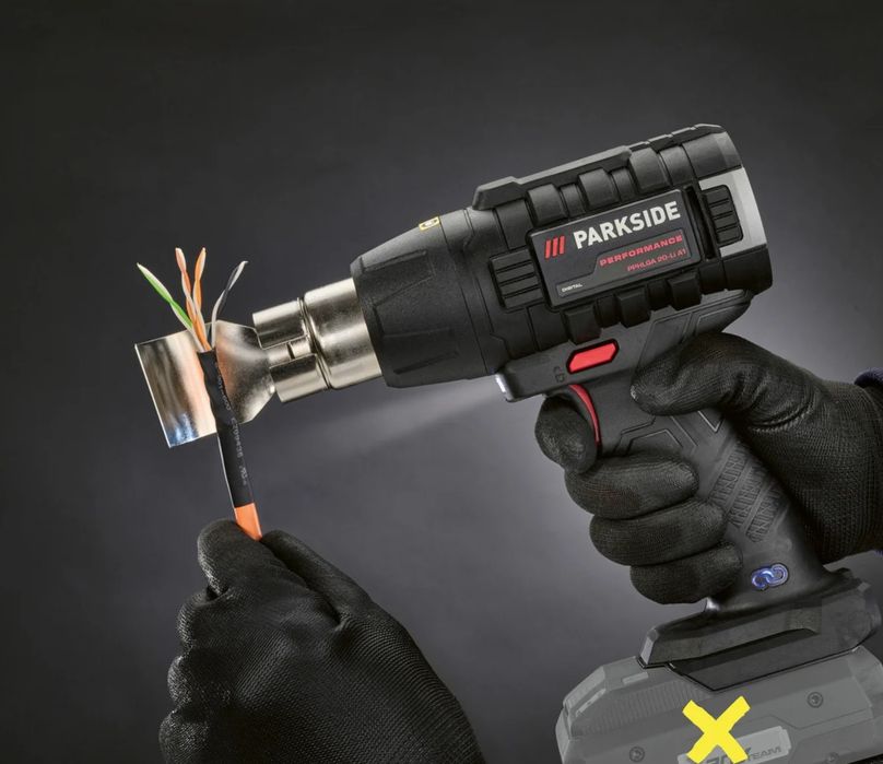 Акумуляторний будівельний фен GERMANY Parkside PPHLGA 20/строительный