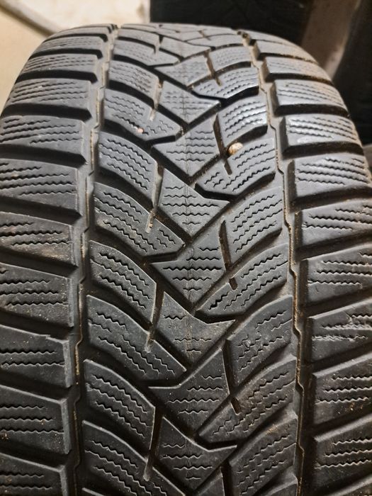 Alufelgi audi a4 b9 5x112 66.6 opony zimowe Dunlop 225 50 r17