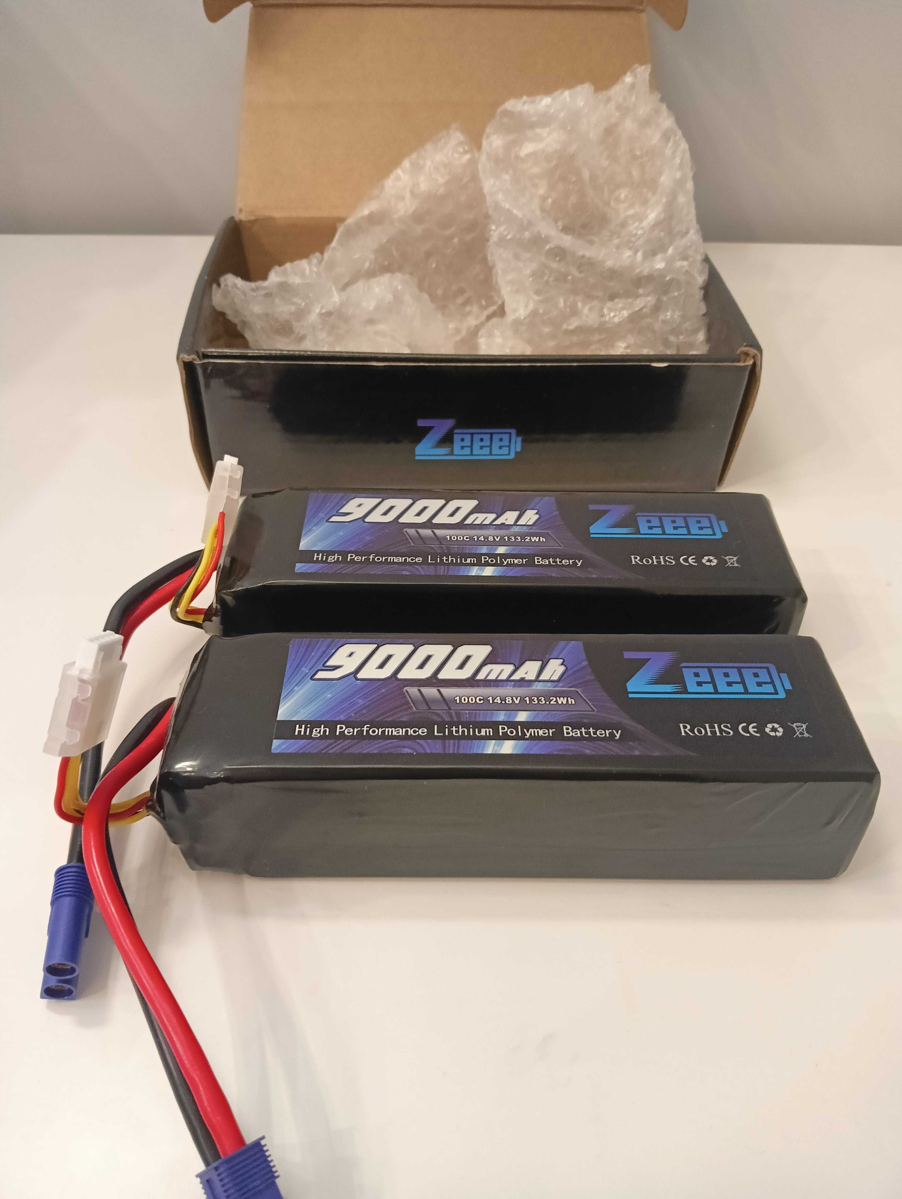 Akumulator RC ZEEE 9000mAh 100C 14.8V 133.2Wh Dla modeli pojazdów RC