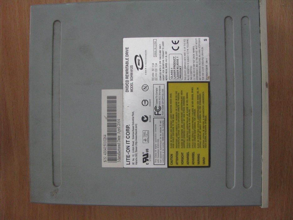 Привод дисковод Lite-on IDE SOHW-812S CD-DVD RW