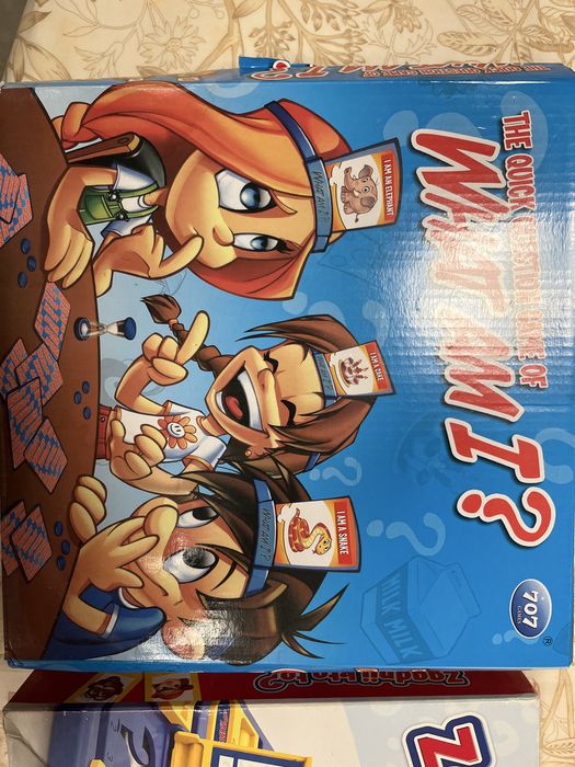 Zestaw 7 gier planszowych dla małych dzieci