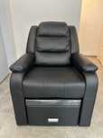 Fotel spa do pedicure Hilton czarny