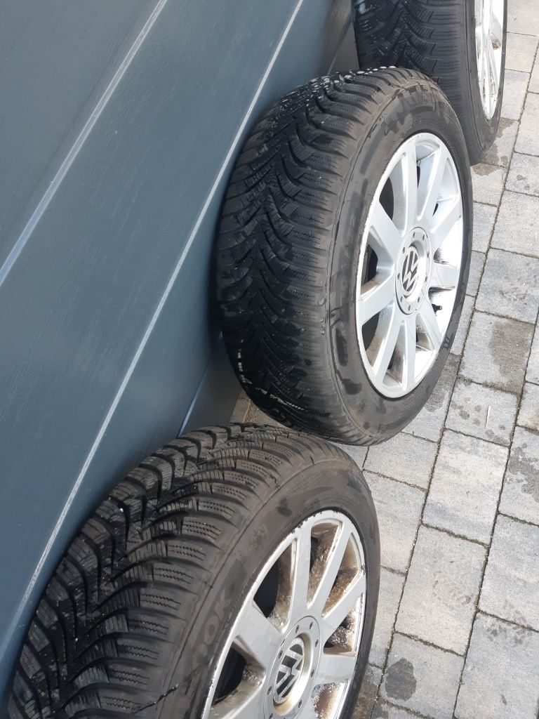 Koła alufelgi opony zimowe 205/55 R16 hankook