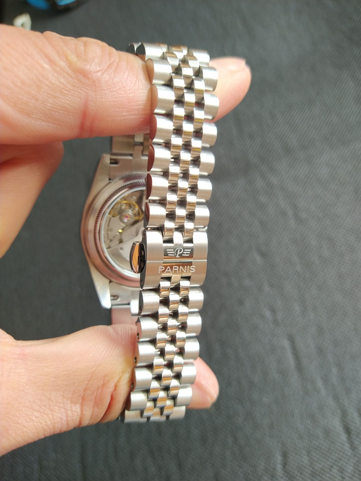 Relógio automático Parnis Datejust novo