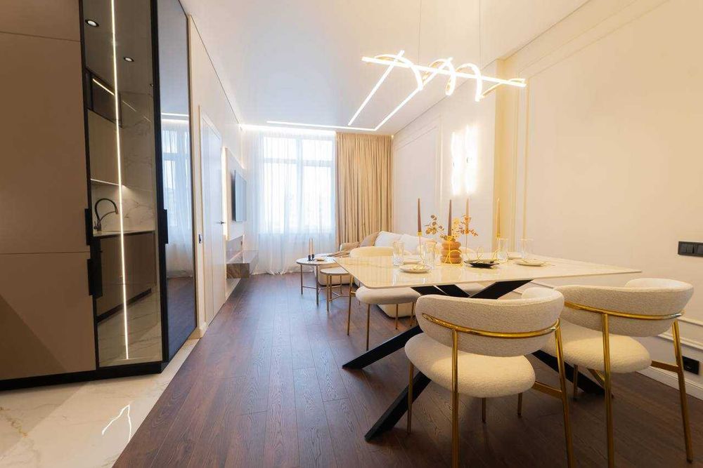 Дизайнерская квартира в ЖК 61 Жемчужина! Краснова! Ипподром! 1V8