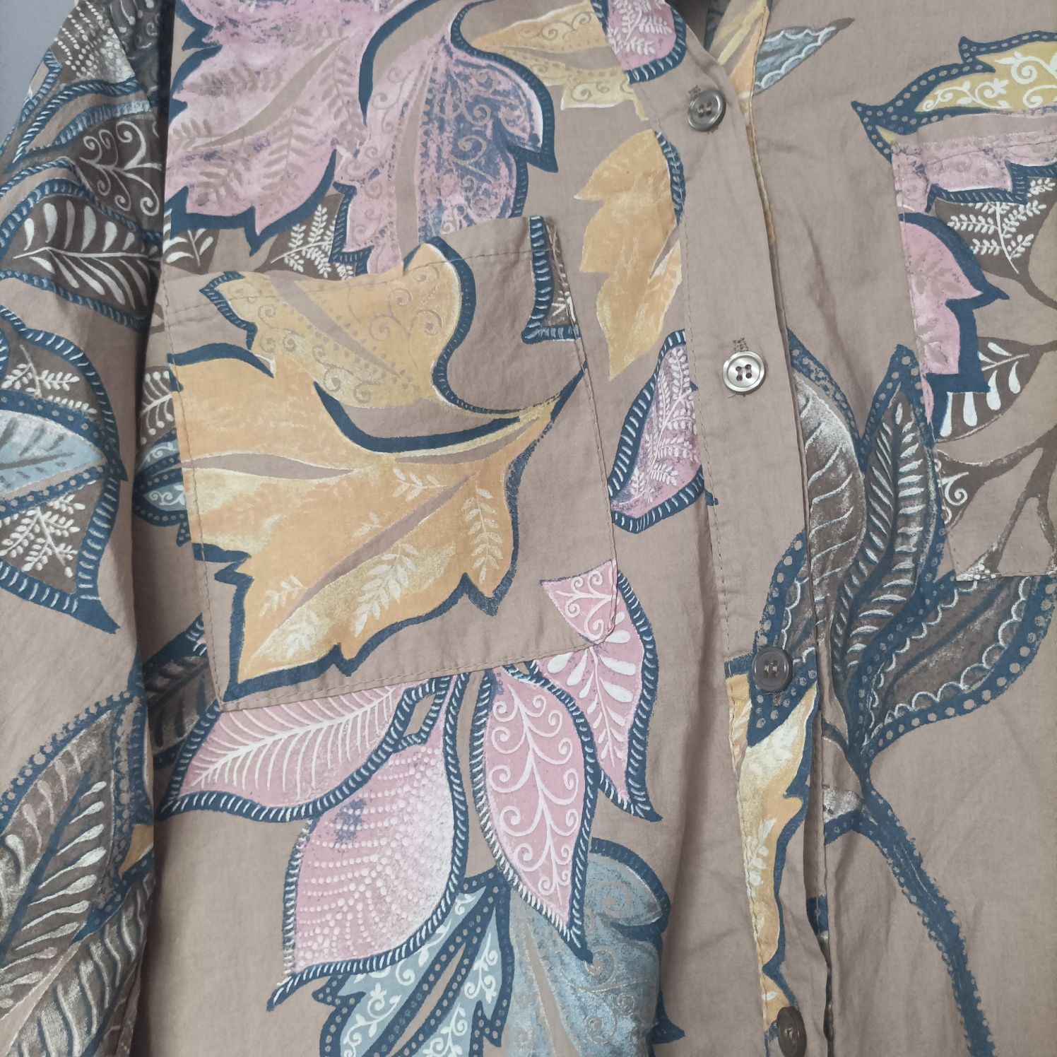 Bluzka koszula khaki nowa