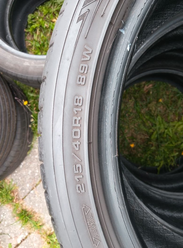 Komplet opon letnich Dunlop Sport Maxx RT2 215/40 r17 89W