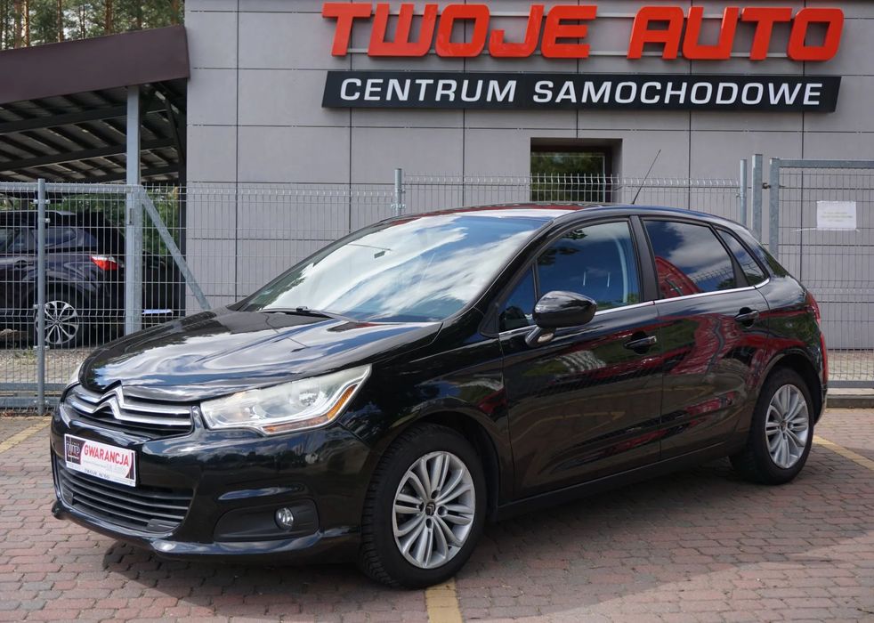 Citroën C4 GWARANCJA 1.2THP 130PS Klimatyzacja Bluetooth Tempomat ZADBANY Zamiana