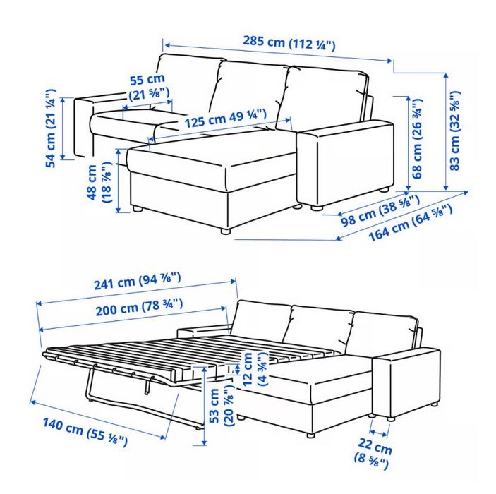 Sprzedam Sofę Ikea Vimle