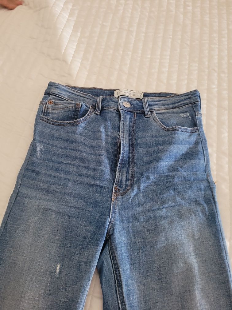 Calças skinny High Stradivarius