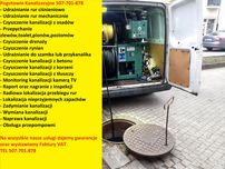 Przepychanie rur pod ciśnieniem,Pogotowie Kanalizacyjne,Kamera TV
