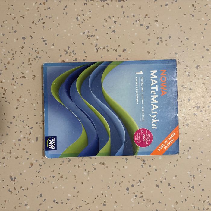 Sprzedam podręcznik Nowa matematyka 1 klasa technikum 2024