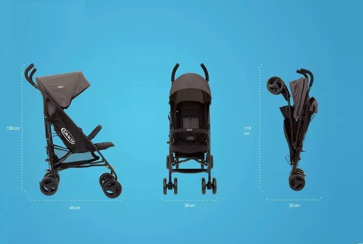 Graco Travelite lekki wózek parasolka do 15 kg