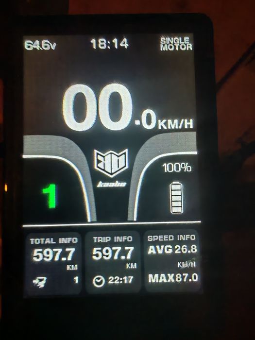 Kaabo Mantis King GT 2x1100w 24ah