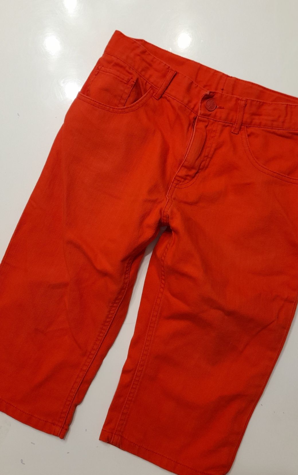 H&M piękne spodnie jeansowe unisex szorty spodenki lato 146cm10l 11l