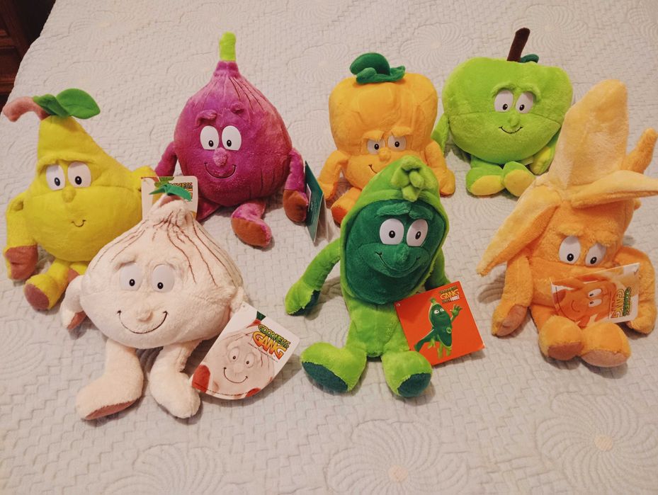 Peluches Gangue dos Frescos. Novos.