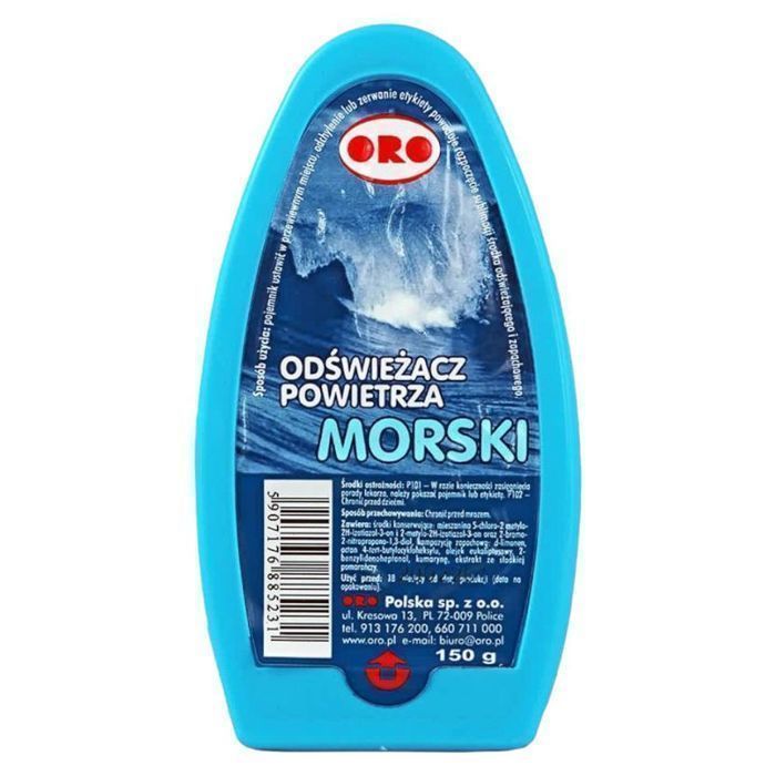 Odświeżacz powietrza w żelu 150g ORO morski