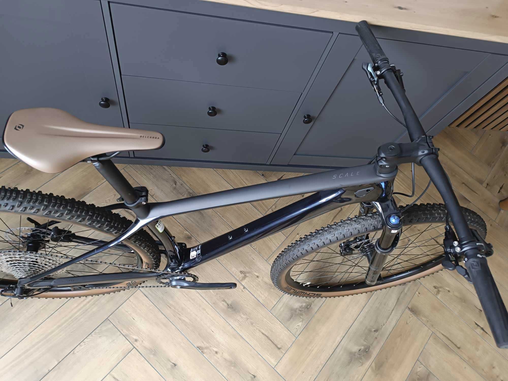 Rower MTB HT SCOTT Scale 925 karbon FOX 32 FULL SHIMANO XT SLX Nowy M