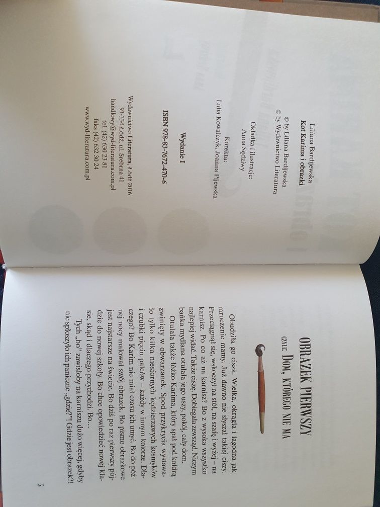 "Kot Karima i obrazki" Liliana Bardijewska