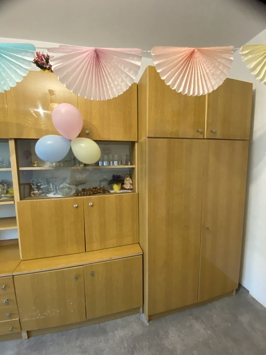 Meblościanka, stare meble, meblościanka PRL za darmo