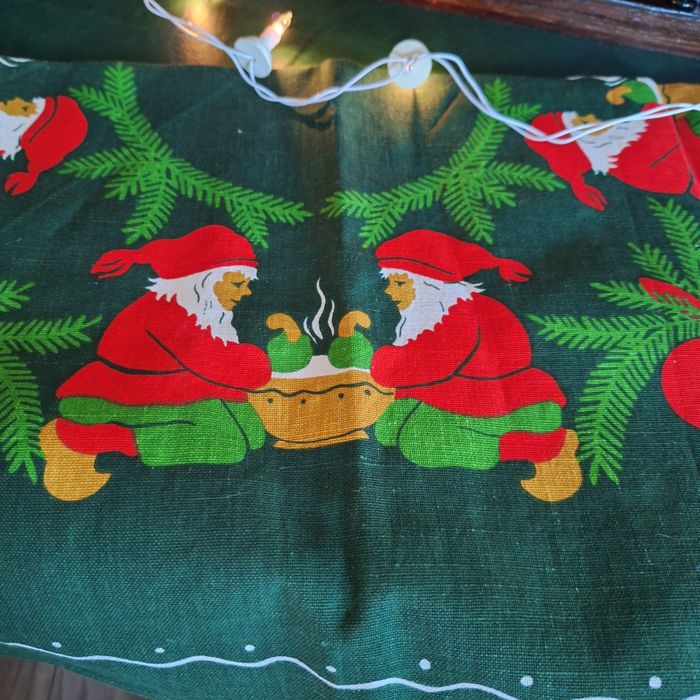 Serweta świąteczna zielona