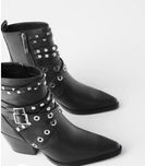 Козакі(ковбойки),черевики шкіряні фірми Zara