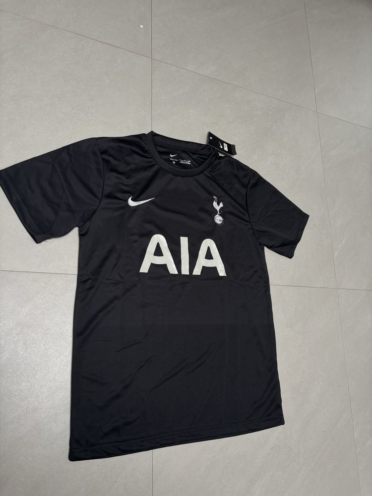 Czarna koszulka pilkarska Nike Tottenham nowa