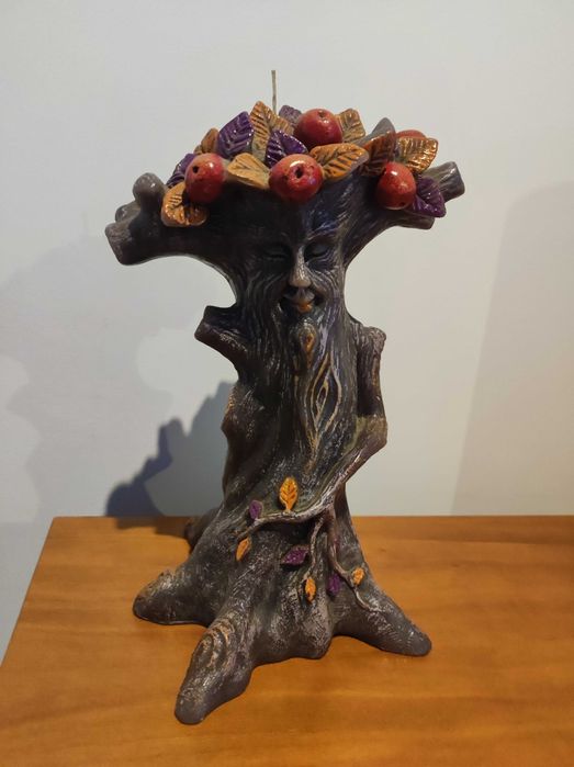 Vela decorativa - árvore