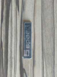 Шильдик (значок) ВАЗ 2108-09 5 speed