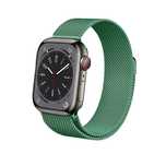 Pasek do Apple Watch 44/45/46/49 mm Stal Nierdzewna Crong Milano Steel
