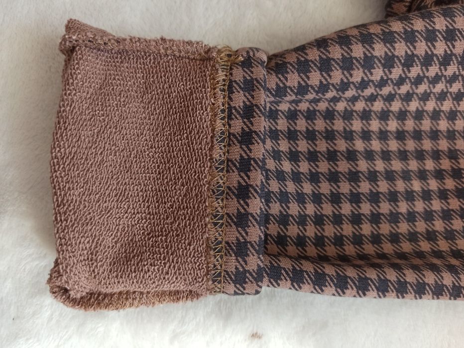 Elegancki komplet 74 np. do chrztu (bluzka i spodnie)