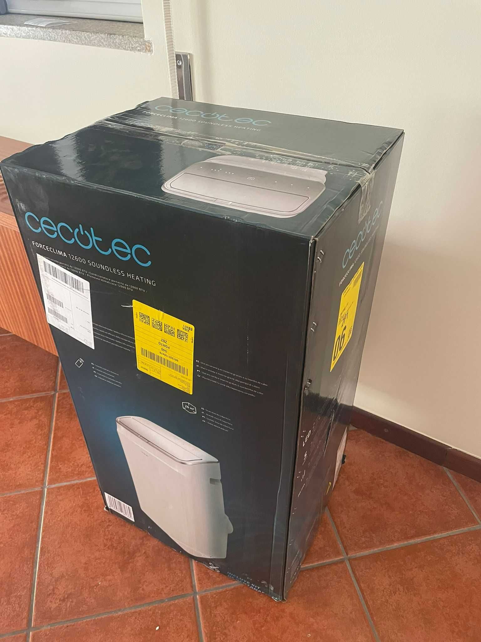 Cecotec Ar condicionado portátil 12600 - NOVO