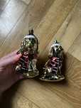 Bombki plastikowe pieski psy spaniele figurki zawieszki