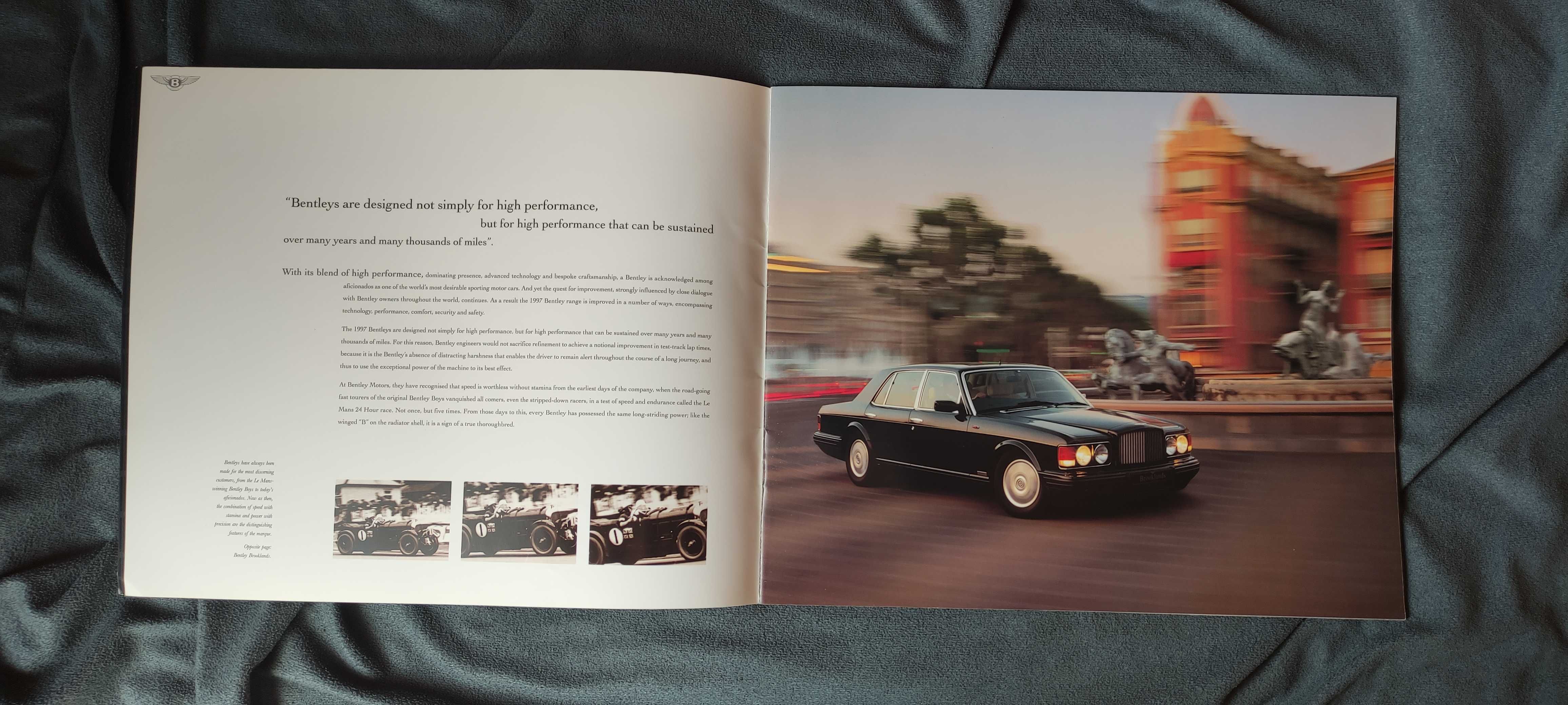 Prospekt Bentley Brooklands / Continental R/T / Turbo R / Azure