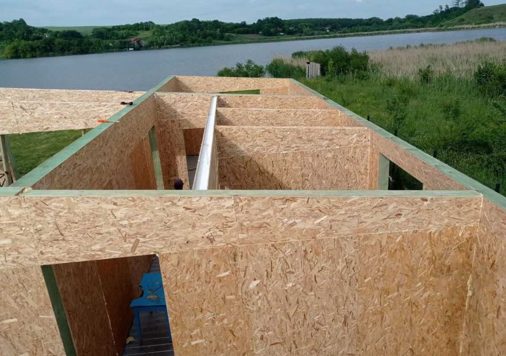 Енергоефективний будинок 116 м2 за 45 днів з СІП панелей в Березані