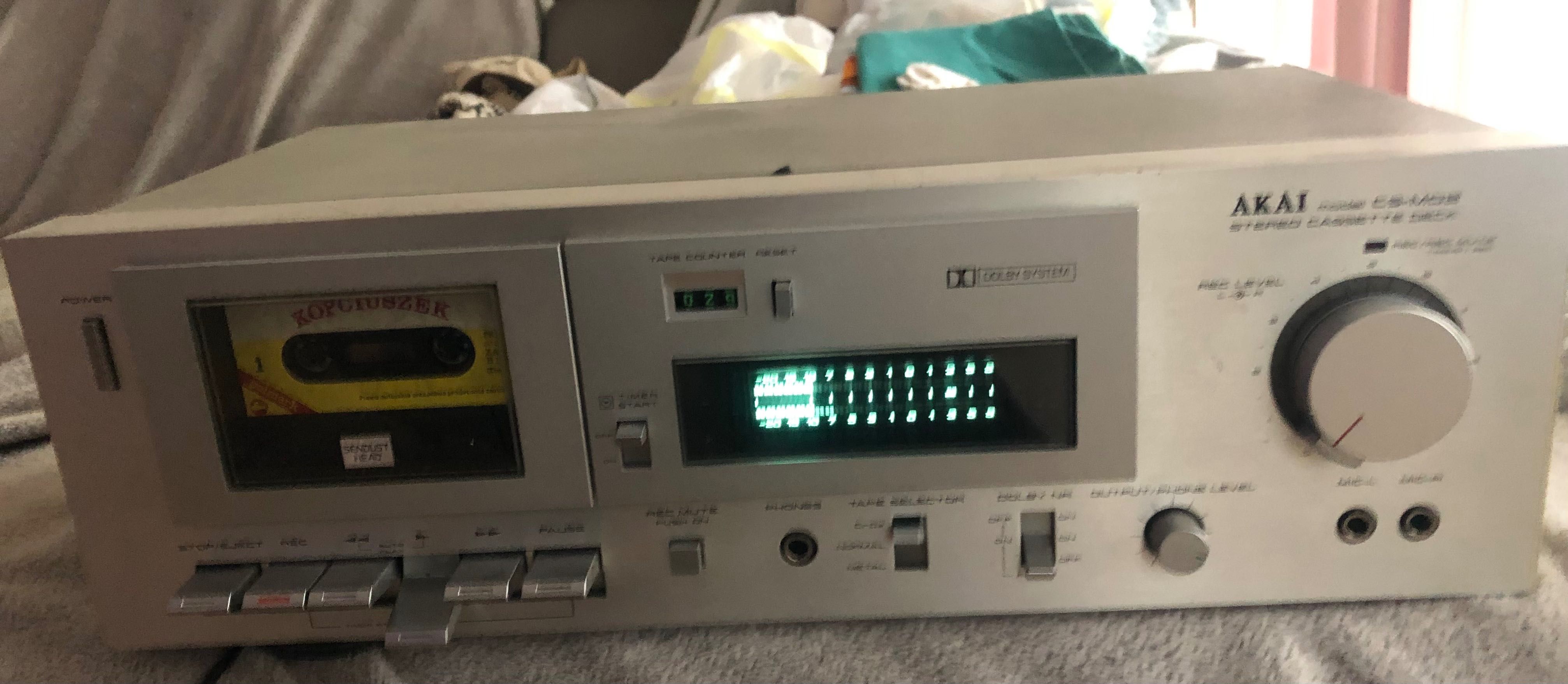 AKAI CS M02 magnetofon kasetowy