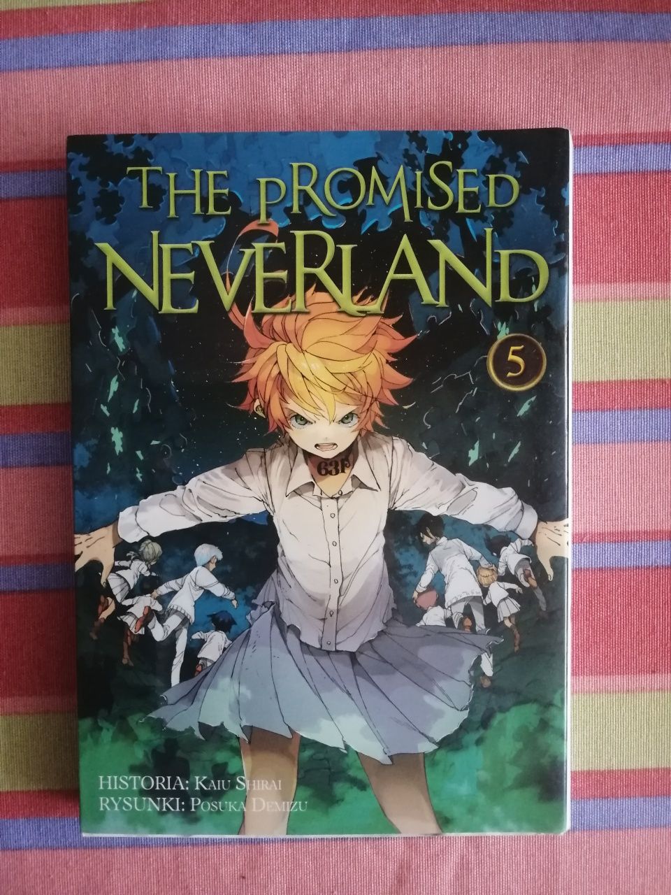 Manga "The Promised Neverland" tom 5