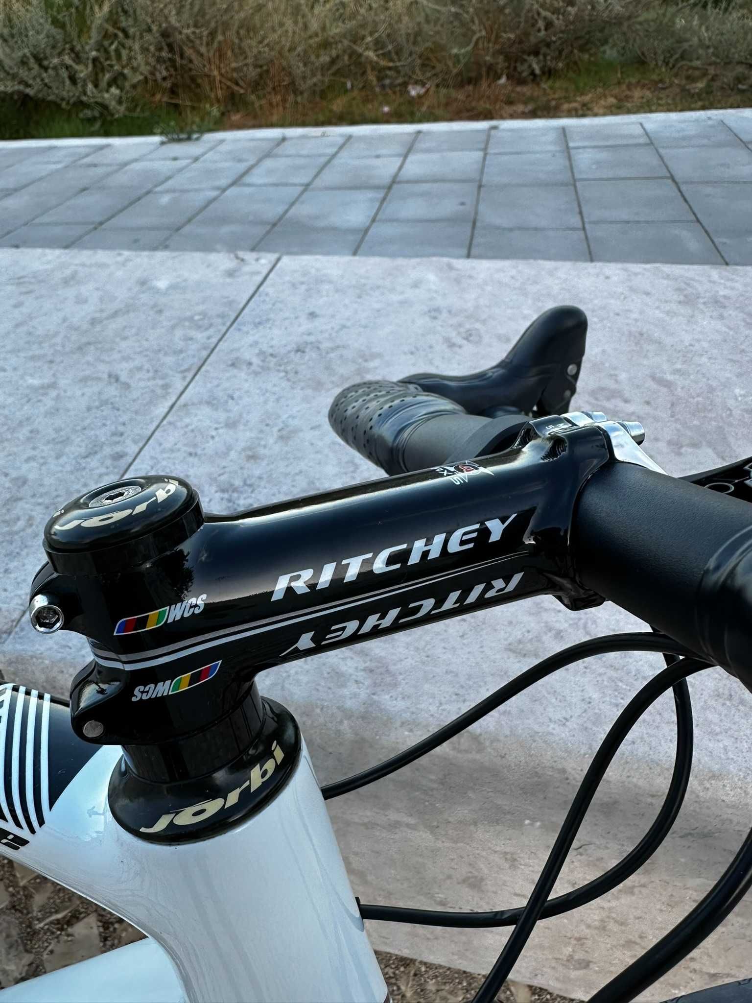 Bicicleta JORBI Supreme Hep – Branca, em bom estado